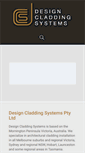 Mobile Screenshot of designcladding.com.au